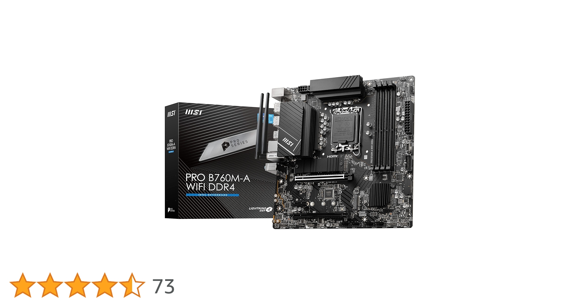 Amazon.in: Buy MSI PRO B760M-A WIFI DDR4 mATX Motherboard